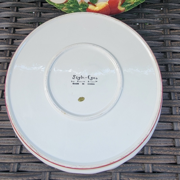 Apple Pie Plate, Baum Bros Styles Eyes - Picture 5 of 7